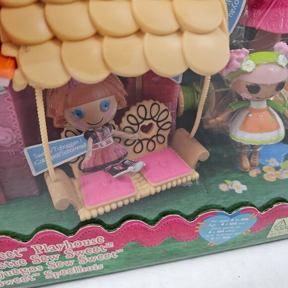 New Lalaloopsy Mini Sew Sweet Dollhouse Playhouse Doll House Blossom Flowerpot + - Picture 7 of 16